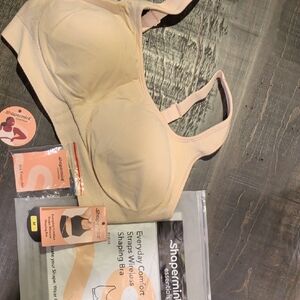Shapermint Wireless Shaping Bra in Chai, Size M